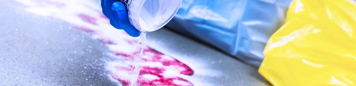 limpieza de restos biologicos