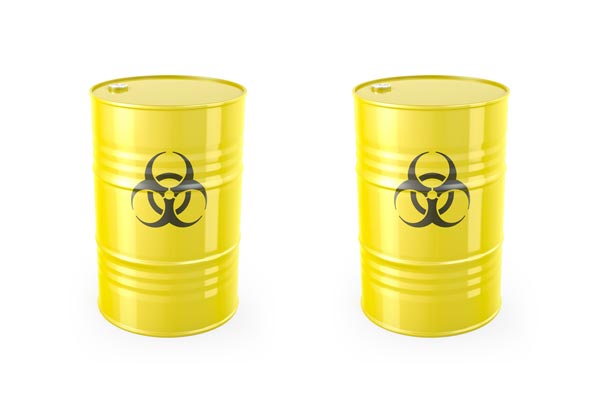 contenedores para deshechos biológicos