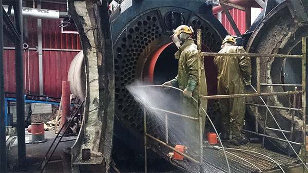 limpieza de calderas industriales